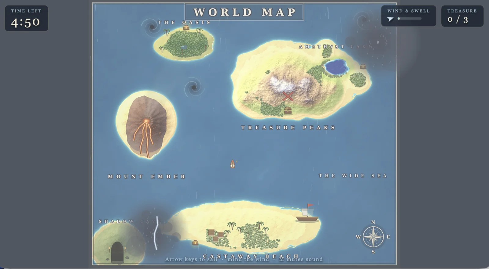 Voyage of the Arrow playable browser game